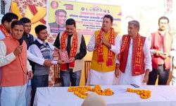 भाजपा जिलाध्यक्ष का स्वागत कर शान में कसीदे गढे भाजपा जिलाध्यक्ष का स्वागत कर शान में कसीदे गढे