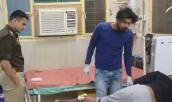 25 हजार का इनामी बदमाश कचरा पुलिस मुठभेड़ में घायल 25 हजार का इनामी बदमाश कचरा पुलिस मुठभेड़ में घायल