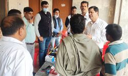 ग्राम पंचायत औरंगाबाद का डीपीआरओ ने लिया जायजा