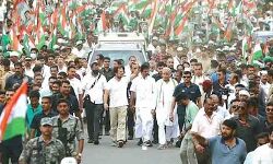 राहुल की पदयात्रा अब यहाँ से हुई शुरु