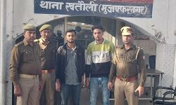 12 घंटे के भीतर लूट का राजफाश- ट्रक सहित दो आरोपी गिरफ्तार 12 घंटे के भीतर लूट का राजफाश- ट्रक सहित दो आरोपी गिरफ्तार