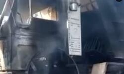 हाईटेंशन लाइन की चपेट में आकर डंपर में लगी आग- जिंदा जला चालक हाईटेंशन लाइन की चपेट में आकर डंपर में लगी आग- जिंदा जला चालक