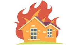 बंद मकान में लगी आग- मौके पर पहुंची पुलिस तो बरामद हुआ शव