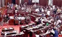 चीन के मुद्दे पर राज्यसभा में विपक्ष का हंगामा, वाकआउट चीन के मुद्दे पर राज्यसभा में विपक्ष का हंगामा, वाकआउट