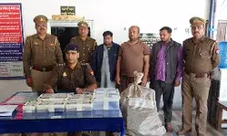 दुकान के भीतर चल रहे मौत के सामान कै कारखाने का भंडाफोड़ दुकान के भीतर चल रहे मौत के सामान कै कारखाने का भंडाफोड़