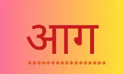 आग लगने से इतने घर जलकर खाक, नाबालिग, दमकलकर्मी झुलसे