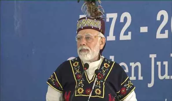 मोदी ने नए आईआईएम शिलांग परिसर का किया उद्धाटन