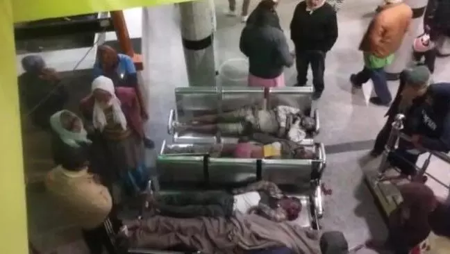 बंट रहे थे लडडू-ईंट भटटे में हुआ ब्लास्ट- 9 लोगों की मौत, दर्जनों घायल बंट रहे थे लडडू-ईंट भटटे में हुआ ब्लास्ट- 9 लोगों की मौत, दर्जनों घायल