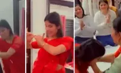 बहू का डांस हो रहा वायरल- महिलाओं ने भी बजाई तालियां-करिश्मा की आई याद
