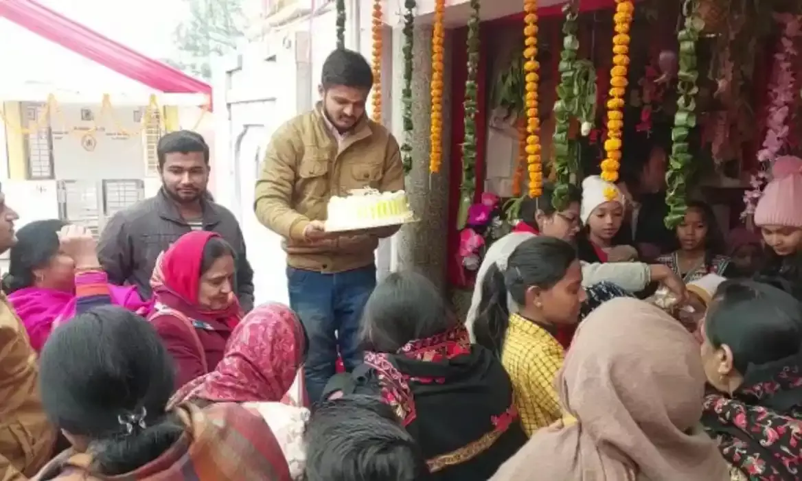 गौशाला नदी रोड स्थित सिद्ध पीठ देवी मंदिर में हुआ विशाल भंडारे का आयोजन