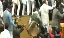 मेयर, डिप्टी मेयर चुनाव- सदन बना जंग का मैदान- चली कुर्सियां