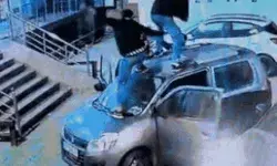 एसएसपी दफ्तर के पास दारूबाजों का धमाल- कार की छत पर डांस