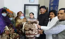 मकर सक्रांति पर निराश्रित एवं गरीब लोगों को बांटे कंबल- कमाया पुण्य