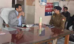 समाधान दिवस पर कलेक्टर ने थाने पर सुनी जनसमस्याएं- दिए निर्देश