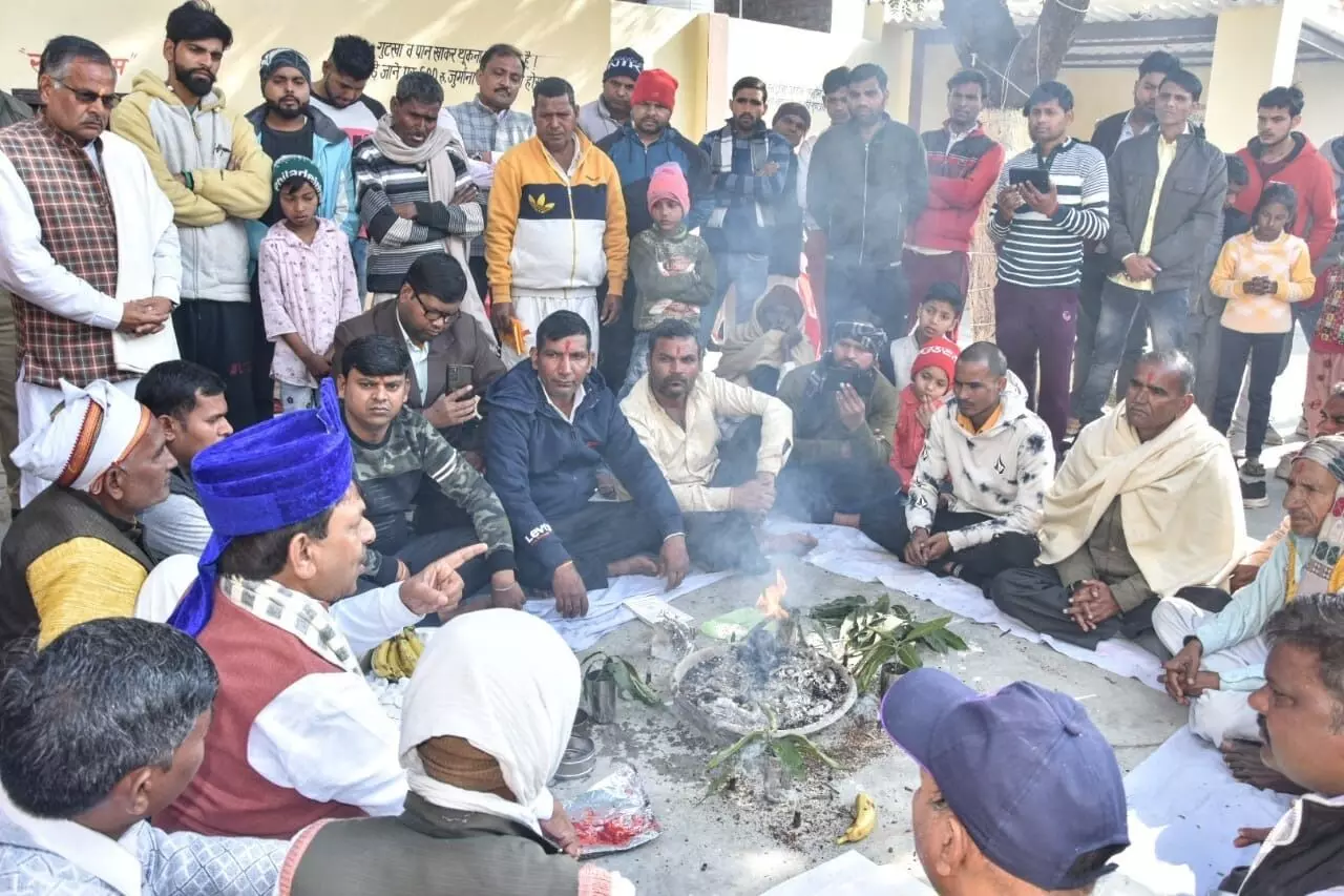 जयंती पर पूजा अर्चना कर मंत्री कपिल देव ने संत रविदास को किया नमन