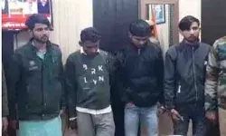 भट्टे में ईंट के बजाय बनते मिले तमंचे- 4 आरोपी किए अरेस्ट