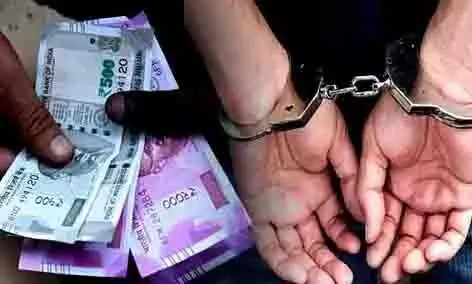 फॉरेस्ट गार्ड को इतने हजार रुपए की रिश्वत लेते रंगे हाथ किया गिरफ्तार