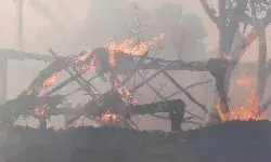 फूस की झोपड़ियों में आग लगने से इतने बच्चे जिंदा जले- मचा कोहराम