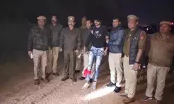 एक्सप्रेस वे पर पुलिस एवं बदमाशों के बीच चली गोलियां- दो लुटेरे हुए..
