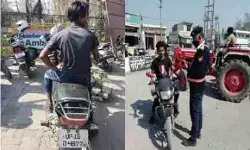 स्कूल कॉलेज जा रहे नाबालिगों की स्कूटी बाइक सीज- परिजनों पर एफआईआर स्कूल कॉलेज जा रहे नाबालिगों की स्कूटी बाइक सीज- परिजनों पर एफआईआर