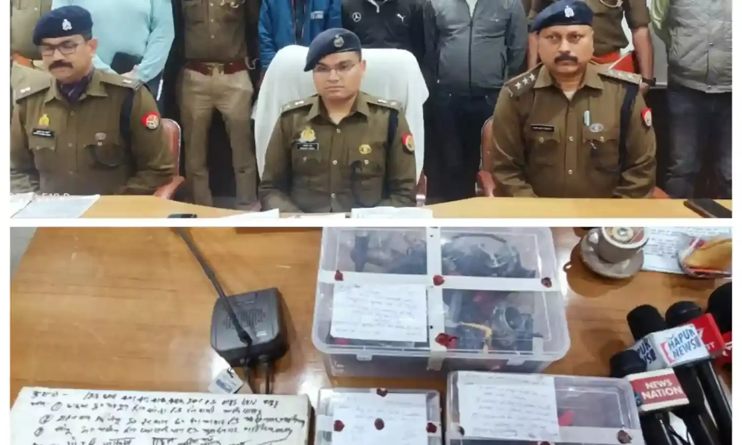 योजनाबद्ध तरीके से वाहन चुराने वाले तीन बदमाश गिरफ्तार