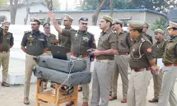 एडीजी ने गारद की सलामी के बाद किया परेड का निरीक्षण- दिए निर्देश