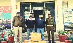 नशीली और प्रतिबंधित दवाओं की बड़ी खेप के साथ दो नशा तस्कर अरेस्ट नशीली और प्रतिबंधित दवाओं की बड़ी खेप के साथ दो नशा तस्कर अरेस्ट