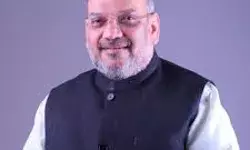 खराब मौसम के कारण यहाँ नहीं पहुंच पाए शाह, फोन से किया रैली को संबोधित