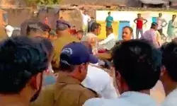 भाजपा की विकास यात्रा में खलल- ग्रामीणों ने लगाए मुर्दाबाद के नारे