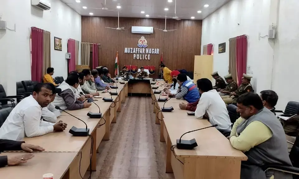 मासिक गोष्ठी का आयोजन- एसपी ट्रैफिक ने व्यापारियों से किया विचार विमर्श