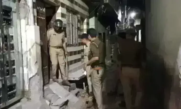 जिले में माहौल बिगाड़ने की कोशिश- सुरक्षा बल तैनात