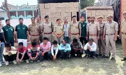 लूट एवं चोरी के माल के साथ आठ लुटेरे गिरफ्तार- हाईवे पर ऐसे लूट एवं चोरी के माल के साथ आठ लुटेरे गिरफ्तार- हाईवे पर ऐसे