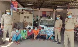 गंगा एक्सप्रेसवे निर्माण की सामग्री की चोरी की घटना का अनावरण