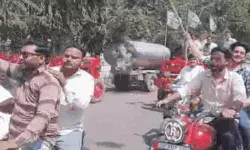 कमिश्नरी पर किसानों का जमावड़ा- उमड़ रहा ट्रैक्टर ट्रॉलियों का हुजूम