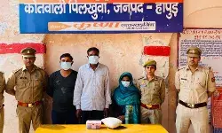 अवैध संबंधों के चलते हिस्ट्रीशीटर के साथ मिलकर की थी हत्या