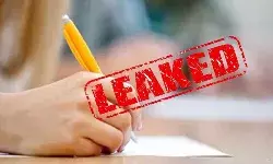 पेपर लीक मामले में सात अधिकारी व कर्मचारी निलंबित, मामला दर्ज पेपर लीक मामले में सात अधिकारी व कर्मचारी निलंबित, मामला दर्ज