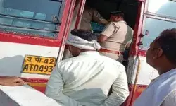 थाने के समीप खड़ी रोडवेज बस को स्टार्ट कर चोर फरार- एक्सप्रेसवे पर..