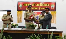 SSP ने SD कॉलेज और श्रीराम कॉलेज के स्टूडेंट से किया संवाद- दी जानकारी