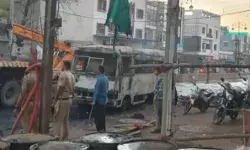 रामनवमी के 1 दिन बाद फिर हुई हिंसा- की गई पत्थरबाजी- मची भगदड़