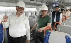 ट्रैक पर दौडी रैपिड ट्रेन- मुख्य सचिव ने किया पहला सफर