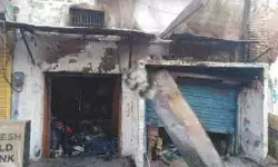 पतंग की दुकान में लगी आग में धू-धू करके जिंदा जले पति पत्नी