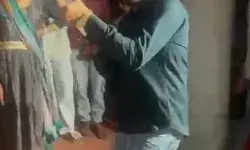 गाने पर डांस करते हुए युवक ने की हर्ष फायरिंग- वीडियो वायरल