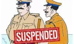 थाना प्रभारी समेत दो पुलिसकर्मी किये निलंबित