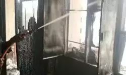 राजकीय आवास में लगी भीषण आग- मचा कोहराम