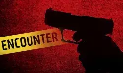 25 हजार का इनामी बदमाश मुठभेड़ के बाद पुलिस हिरासत में 25 हजार का इनामी बदमाश मुठभेड़ के बाद पुलिस हिरासत में