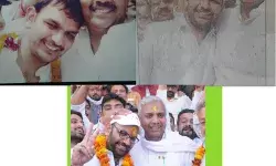 जीत के बाद हर बार एक ही अंदाज में विधायक पंकज को मिला पिता का दुलार जीत के बाद हर बार एक ही अंदाज में विधायक पंकज को मिला पिता का दुलार