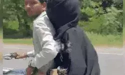 हिंदू लड़के के साथ जा रही मुस्लिम युवती के हिजाब पर अब यहां भी झपट्टा