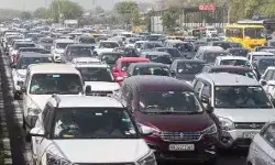 दिल्ली हरिद्वार हाईवे पर लगा जाम- 7 किलोमीटर दायरे में फंसी गाड़ियां