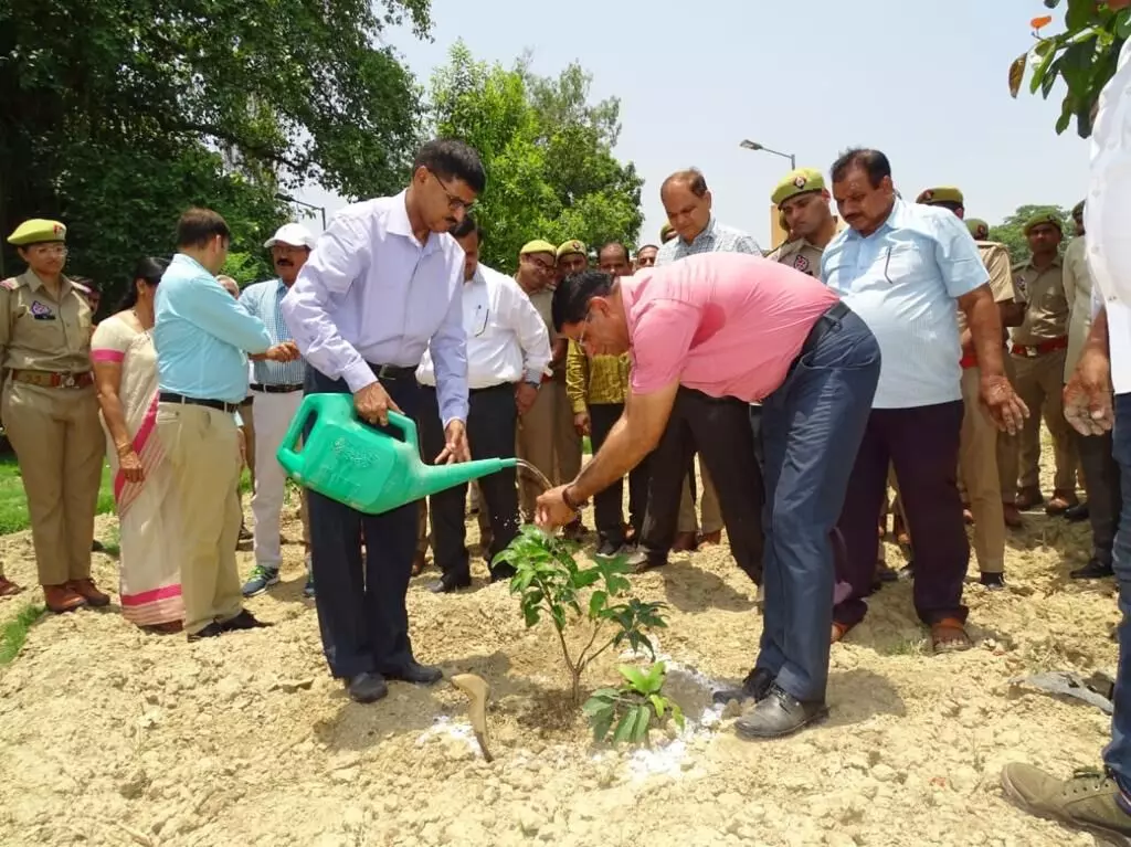 डीजी जेल ने कारागार मुख्यालय में “ अमृत उद्यान “ कराया निर्मित