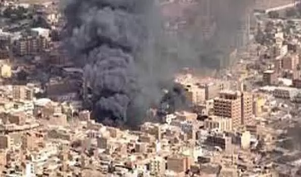 हवाई हमले में 17 लोग मारे गए- दहशत का माहौल